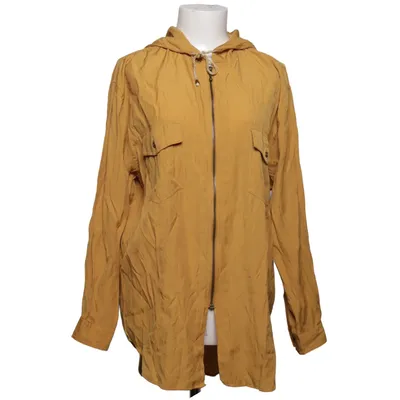 Sweat à capuche (Jaune) de Camera Polyester, Viscose