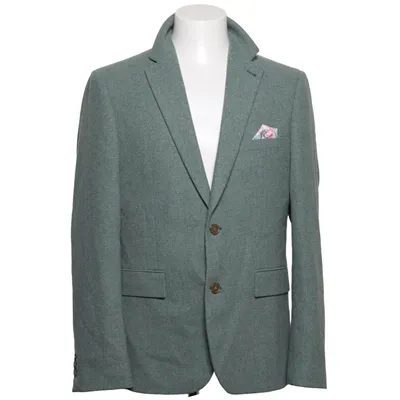 Blazer (Groen) van Harry Brown Polyester, Wol