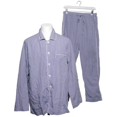 Pyjamasz (Blå, Hvid) fra Nufferton Bomuld