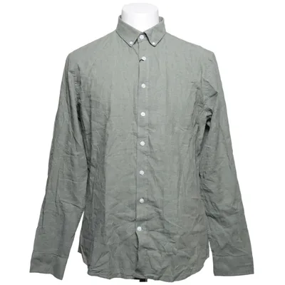 Skjorta (Grå) från Lindbergh Bomull, Linne