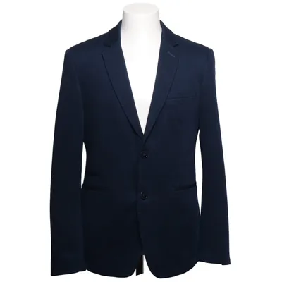 Blazer (Blue) from Zara Man Cotton, Polyester