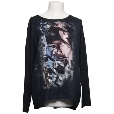 Lange mouwen shirt (Zwart) van Betty & Co Viscose