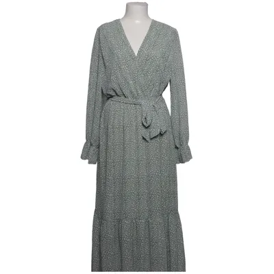 Långklänning (Grön) från Angashion Bomull, Polyester