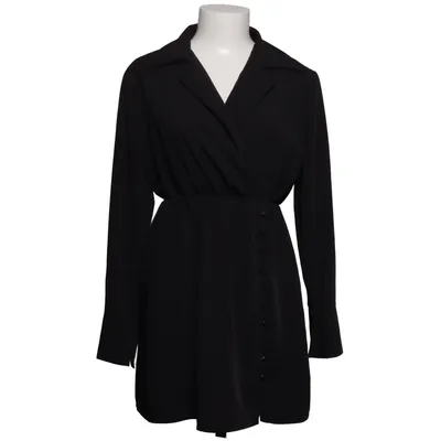 Wikkeljurk (Zwart) van Luna Elastaan, Polyester