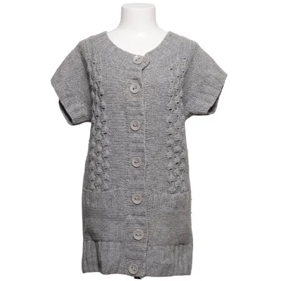 Cardigan (Grijs) van Att. Polyamide, Wol