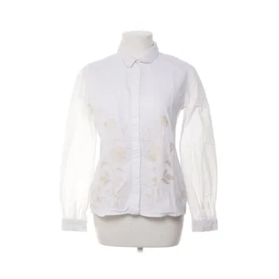 Blouse (White) from Sézane Cotton, Polyester