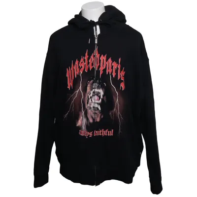 Sweat à capuche (Zip Chill Fierce) de Wasted Paris Coton