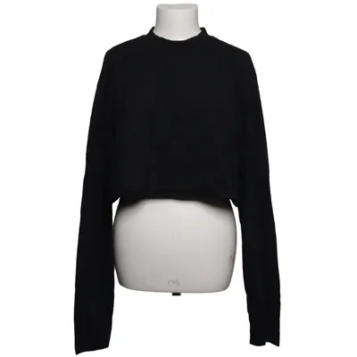 Crop top (Zwart) van Collusion Katoen