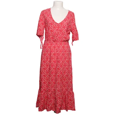 Jurk (Rood, Wit) van Reserved Viscose