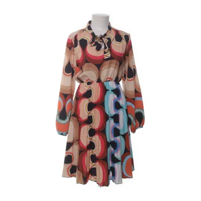 Dress (Brown, Multicolored) from New Collection Italy Elastane, Polyester