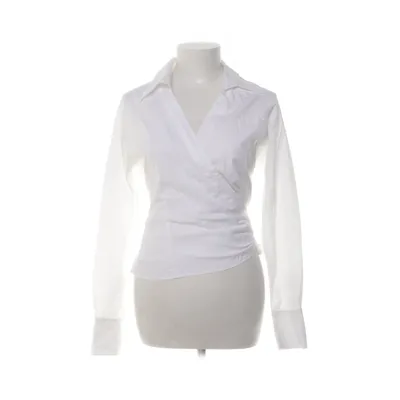 Wikkelblouse (Wit) van Stenströms Katoen