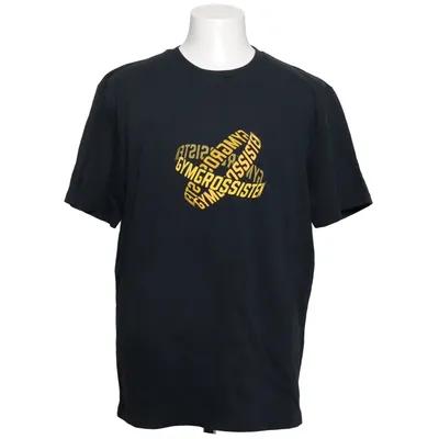 T-shirt (Black, Yellow) from Gymgrossisten Cotton