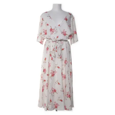 Långklänning (Vit, Flerfärgad) från Shein Curve