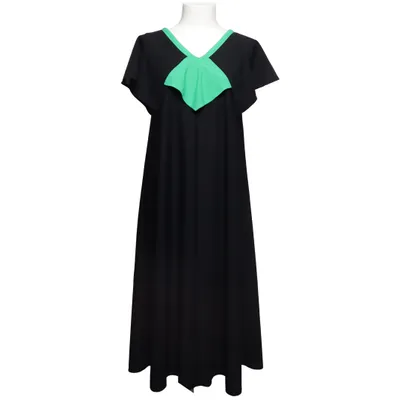 Klänning (Svart, Grön) från Merrytime