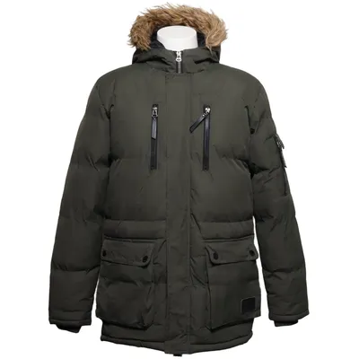 Parka (Vert) de Criminal Damage Acrylique, Élasthane, Polyester