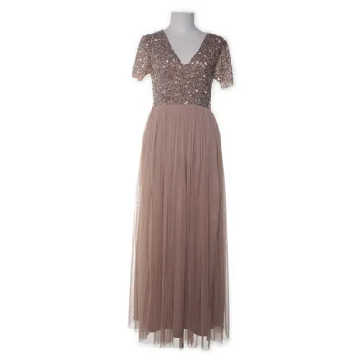 Aftenkjole (Guld, Beige) fra Maya Polyester