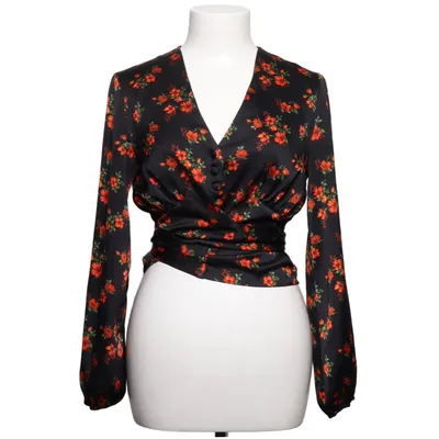 Bluse (Sort, Orange, Grøn) fra Topshop Petite Polyester
