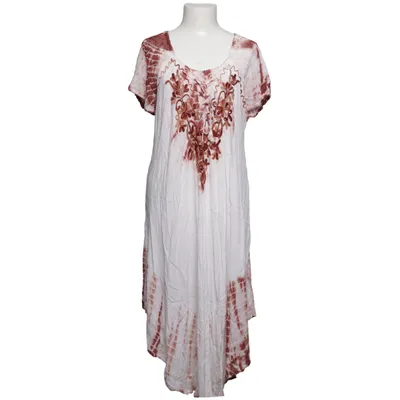 Robe de plage (Blanc, Marron) de Tridagna Viscose