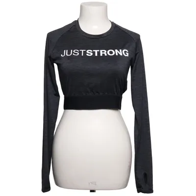 Sports top (Gray) from JustStrong Elastane, Polyester