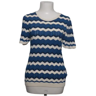 Sweater (Blue, White) from Cristina Gavioli Cotton