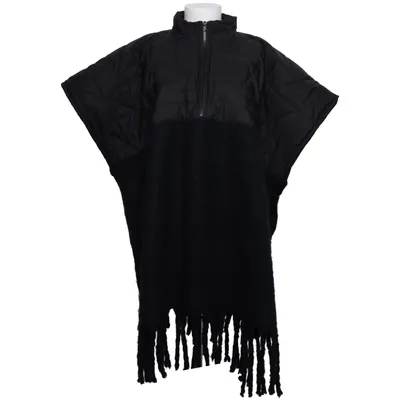 Poncho (Zwart) van Yaya Women Acryl, Polyamide, Polyester, Wol