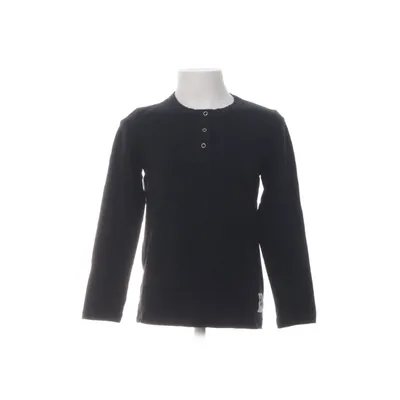 Henley shirt (Black) from Mini Rodini Elastane, Lyocell