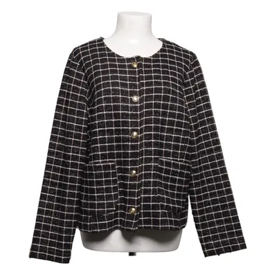 Blazer (Noir, Beige) de XLNT by KappAhl Acrylique, Coton, Fibre métallique, Polyester