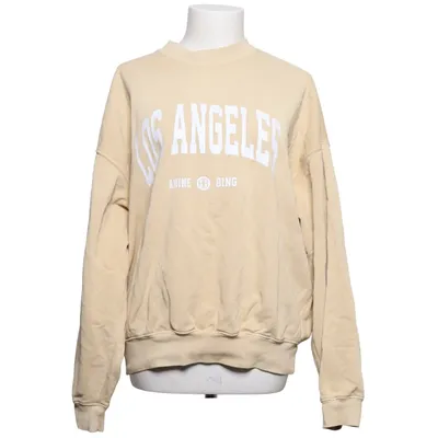 Collegetröja (Beige) från Anine Bing Ekologisk bomull