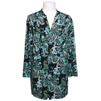 Topp (Svart, Blå, Grön) från Style & Co Elastan, Polyester