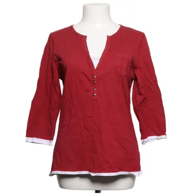 Henley shirt (Rood, Wit) van Style & Co Katoen