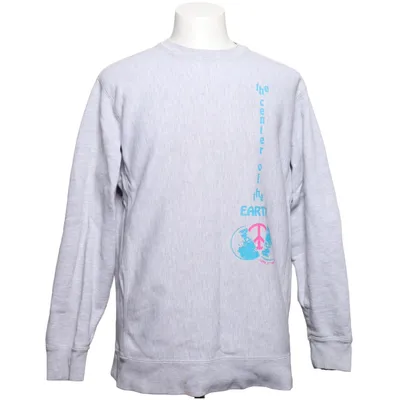 Sweatshirt (Gris, Bleu, Rose) de SNS Coton, Polyester