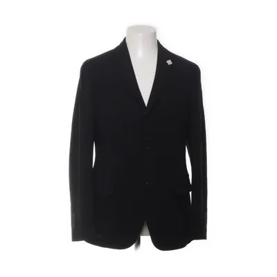 Blazer (Black) from Lardini Wool, Cupro, Viscose