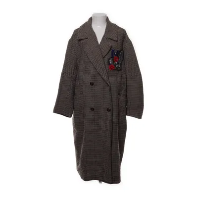 Coat (Brown, Multicolored) from H&M Trend Acrylic, Polyester, Viscose, Wool