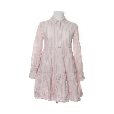 Skjortklänning (Rosa, Vit, Grå) från By Malina Bomull