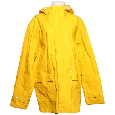 Regnfrakke (Gul) fra Armor Lux Polyester, Polyurethan