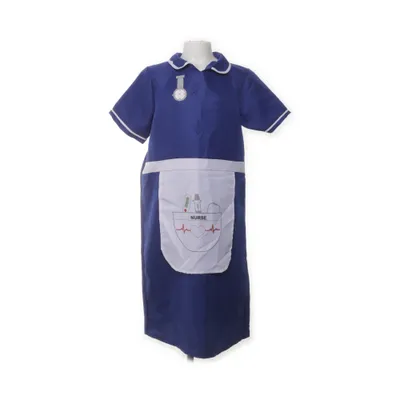 Maskeradkläder (Blå, Vit) från Smiffy's Polyester