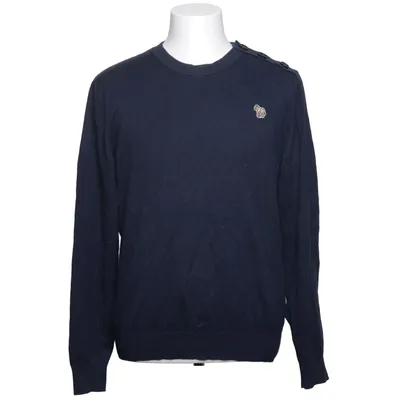 Pull-over (Bleu) de Paul Smith Jeans Coton, Laine