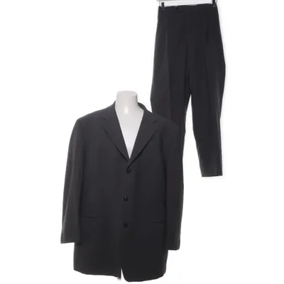 Suit (Gray) from Batistini Wool, Polyester, Elastane