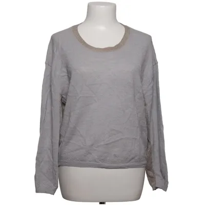 Sweater (Gray, Beige) from By Malene Birger Alpaca wool, Metallic fiber, Polyester, Viscose