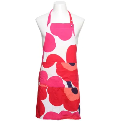Förkläde (Rosa, Vit, Röd) från Marimekko