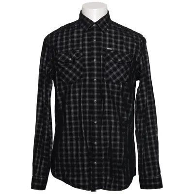 Chemise en flanelle (Noir, Blanc) de Emilio Adani Coton