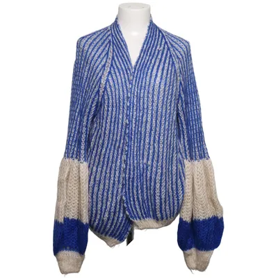 Kofta (Blå, Beige, Vit) från Noella Akryl, Mohair, Polyamid