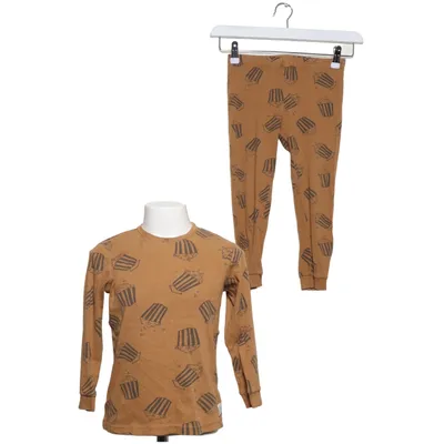 Pyjamasz (Brun) fra Feetje Elastan, Økologisk bomuld
