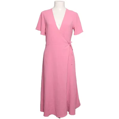 Wrap dress (Pink) from VILA Recycled polyester
