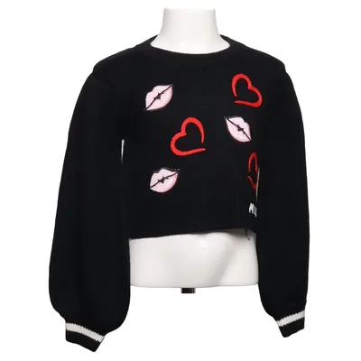 Pull-over (Noir, Multicolore) de Monnalisa Acrylique, Laine