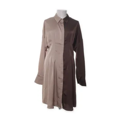 Shirt dress (Beige, Brown) from Love Copenhagen