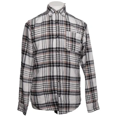 Flannel shirt (White, Black, Brown) from Premium by Jack & Jones Cotton, Polyester
