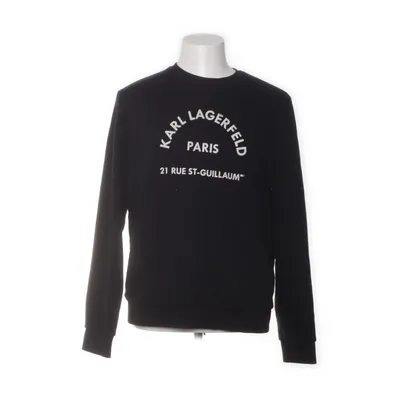 Sweatshirt (Black) from Karl Lagerfeld Cotton, Polyester