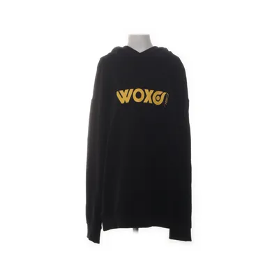 Capuchon sweater (Zwart, Geel) van Woxo 720° Katoen, Polyester