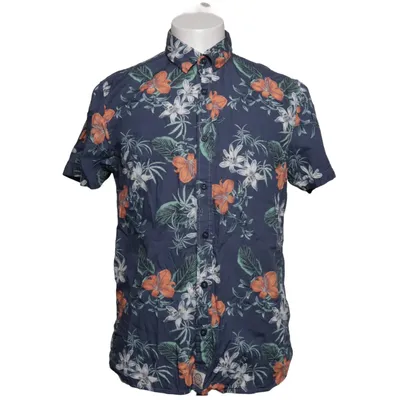 Short sleeve shirt (Blue, Multicolored) from Denim by Hampton Republic 27 Cotton